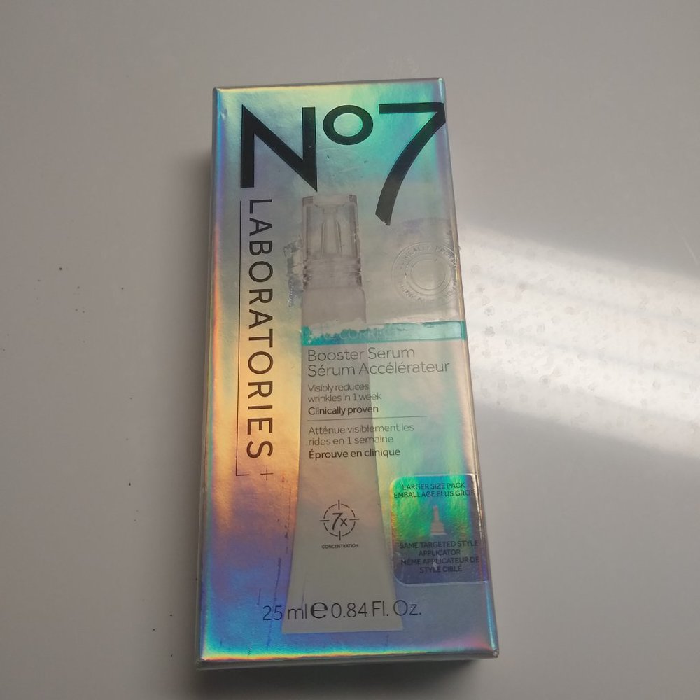 NO 7 LABORATORIES BOOSTER SERUM - REDUCES  WRINKLE